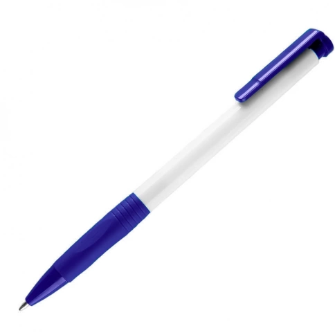 Шариковая ручка Neopen N13, белая с тёмно-синим фото 1