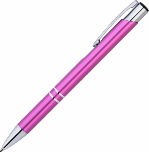 Ручка металлическая шариковая Vivapens KOSKO PREMIUM, розовая фото 2