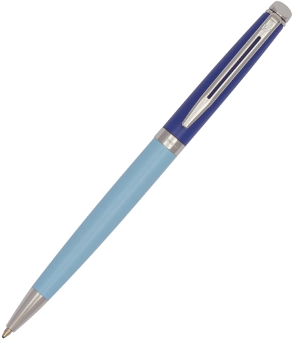 Шариковая ручка Waterman Hemisphere Colour Blocking (2179927) Blue CT; M синие чернила; подарочная коробка фото 1