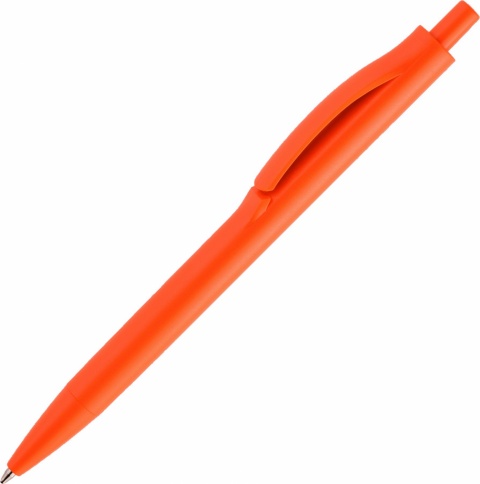 Ручка пластиковая шариковая Vivapens IGLA COLOR, оранжевая фото 1