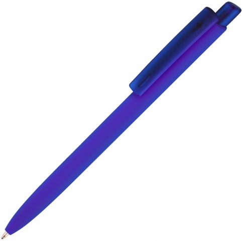 Ручка пластиковая шариковая Vivapens POLO SOFT FROST, синяя фото 1