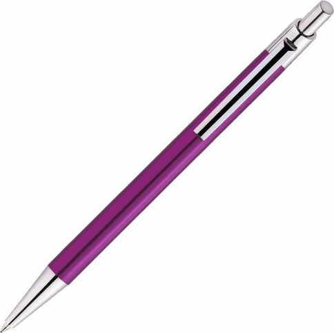 Ручка металлическая шариковая Vivapens Tikko New, фиолетовая фото 3