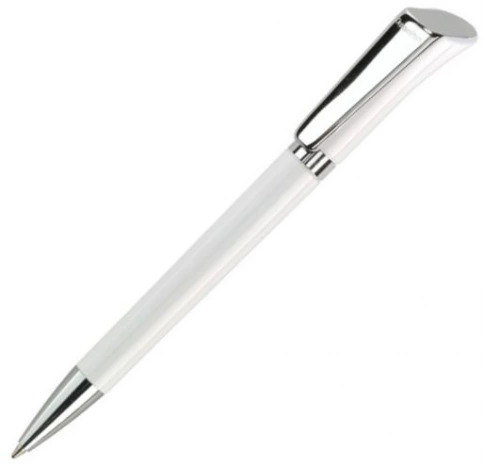 Шариковая ручка Dreampen Galaxy Metal Clip, белая фото 1