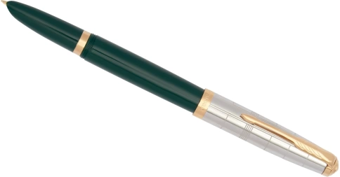 Перьевая ручка Parker 51 Premium (CW2169074) Forest Green GT; F сталь нержавеющая; подарочная коробка. фото 4