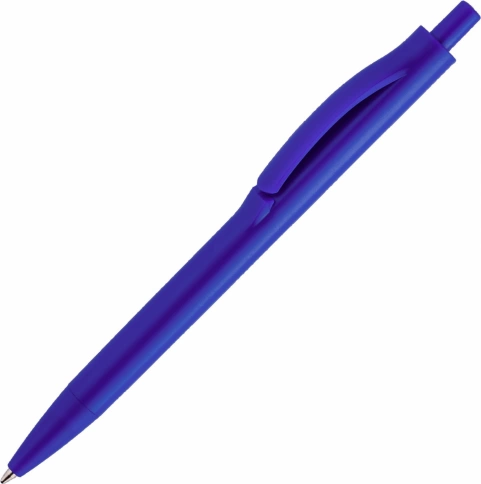 Ручка пластиковая шариковая Vivapens IGLA COLOR, синяя фото 3