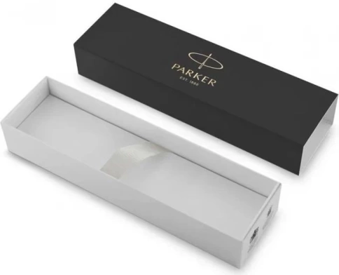 Ручка шариковая Parker IM Core K321 (1931665) Black CT M; синие чернила; подар.кор. фото 9