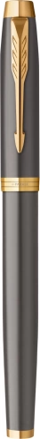 Перьевая ручка Parker IM Premium Grey Core GT (2213776); сталь нержавеющая M; подар.кор. фото 10