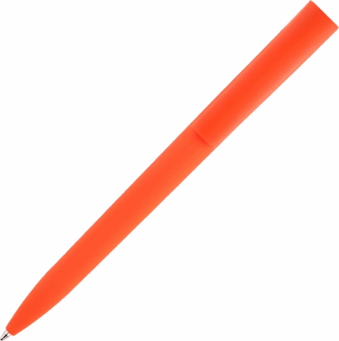 Ручка пластиковая шариковая Vivapens ZETA SOFT, оранжевая фото 2