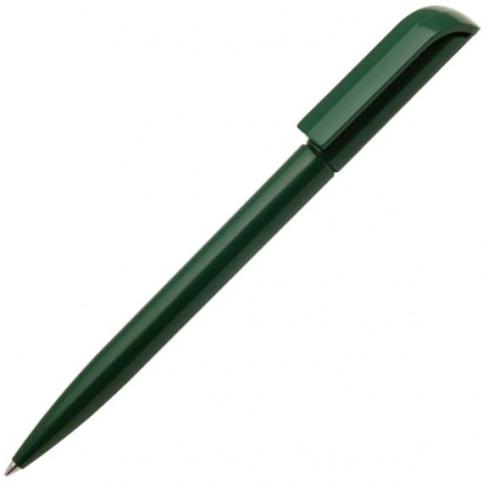 Ручка пластиковая шариковая Carolina Solid, тёмно-зелёная фото 1