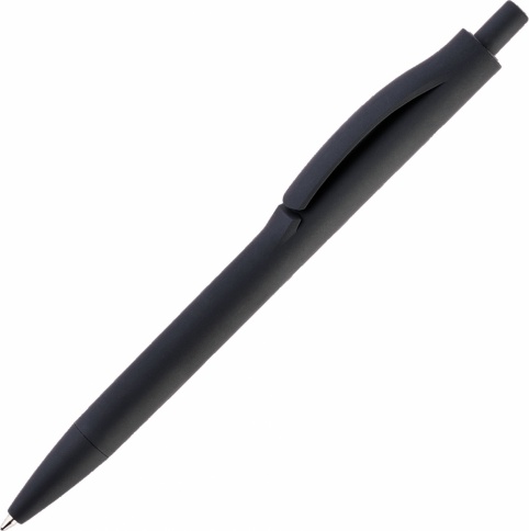 Ручка пластиковая шариковая Vivapens IGLA SOFT, чёрная фото 1
