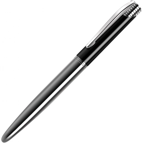 Ручка металлическая шариковая B1 Cardinal, серебристая с чёрным фото 1