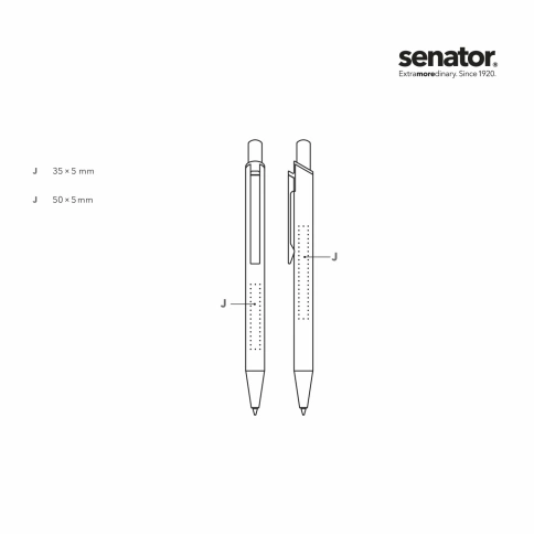 Шариковая ручка Senator Arvent Soft Touch, серая фото 3