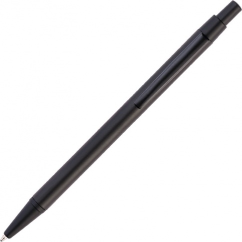 Ручка металлическая шариковая Vivapens MOTIVE, чёрная полностью фото 3