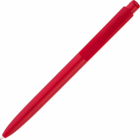 Ручка пластиковая шариковая Vivapens POLO COLOR, красная фото 3