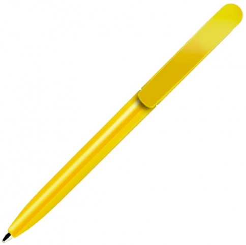 Ручка пластиковая шариковая SOLKE Vivaldi Color, жёлтая фото 3