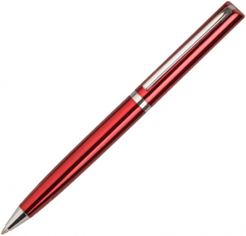 Ручка металлическая шариковая B1 BULLET NEW, красная фото 1