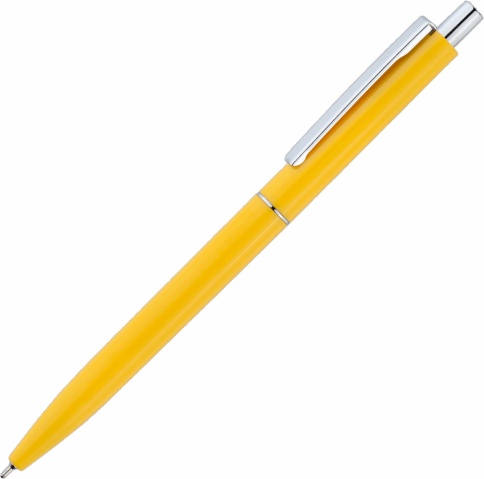 Ручка пластиковая шариковая Vivapens TOP, жёлтая фото 1