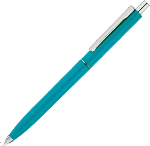 Ручка пластиковая шариковая Vivapens TOP NEW, бирюзовая фото 1