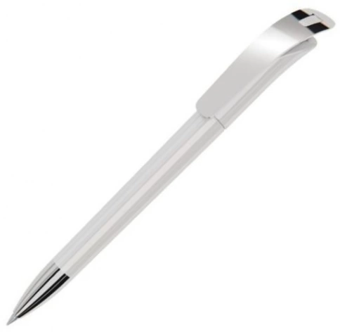 Шариковая ручка Dreampen Focus Classic Metal Clip, белая фото 1
