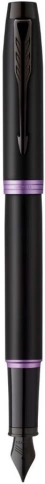 Ручка перьевая Parker IM Vibrant Rings F315 (2172948) Amethyst Purple PVD; F сталь нержавеющая; подар.коробка. фото 2