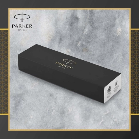 Ручка перьевая Parker IM Premium F323 (1931646) Black GT F перо сталь нержавеющая подар.кор. фото 8