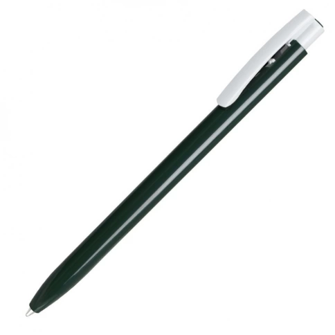 Шариковая ручка Lecce Pen ELLE, тёмно-зелёная с белым фото 1