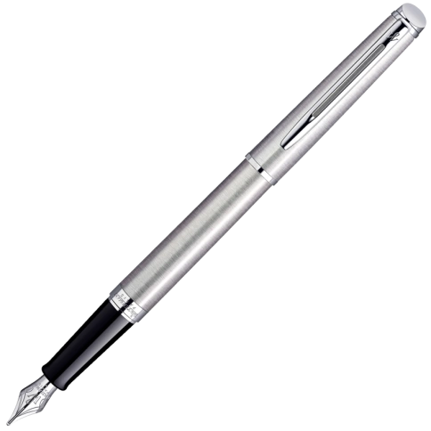Перьевая ручка Waterman Hemisphere (S0920410) Steel CT; F перо сталь с хромированным покрытием; подарочная коробка фото 1