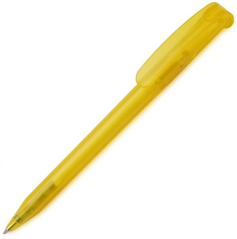 Ручка пластиковая шариковая Grant Automat Transparent, прозрачно жёлтая фото 1