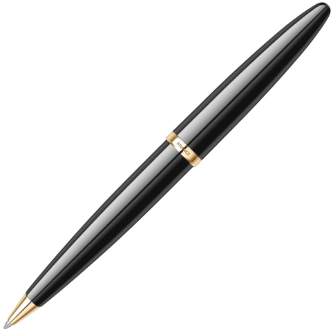 Шариковая ручка Waterman Carene (S0700380) Black GT; M синие чернила; подарочная коробка фото 13