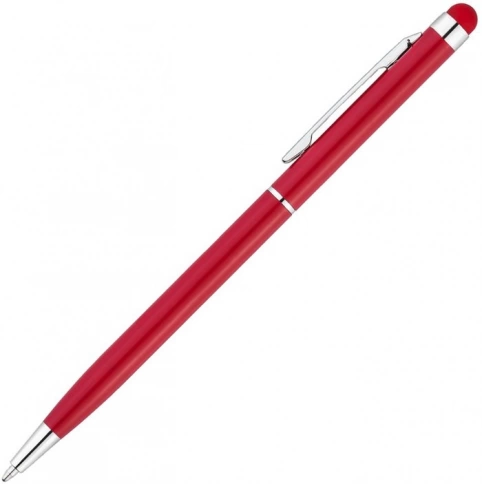 Ручка металлическая шариковая Vivapens KENO METALLIC, красная фото 2