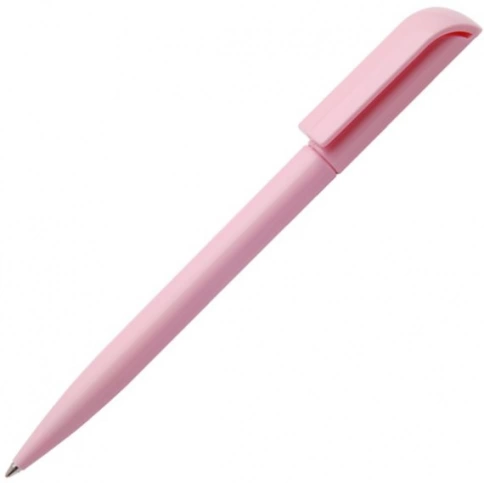 Ручка пластиковая шариковая Carolina Solid, бледно розовая фото 1