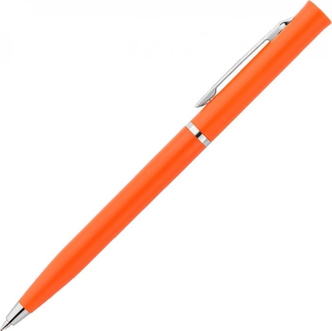 Ручка пластиковая шариковая Vivapens EUROPA, оранжевая фото 2