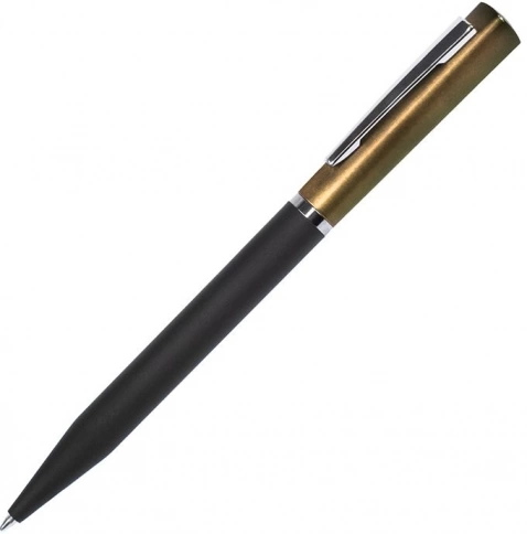 Шариковая ручка Neopen M1, чёрная с золотистым фото 1