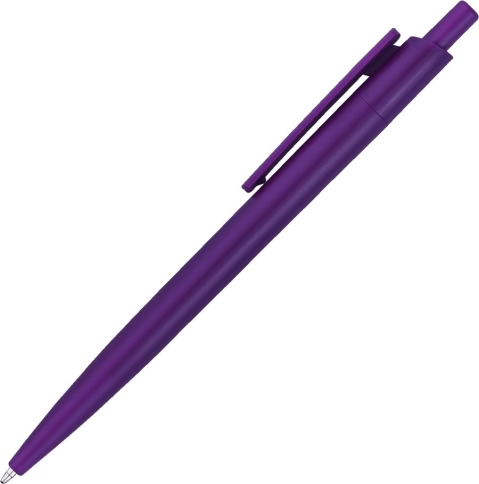 Ручка пластиковая шариковая Vivapens HIT COLOR, фиолетовая фото 1