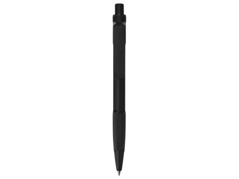 Ручка пластиковая c минералами шариковая Prodir QS30 PQS-S Stone, черная фото 2