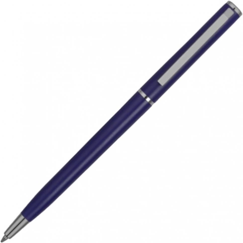 Ручка пластиковая шариковая Vivapens ORMI, тёмно-синяя фото 2