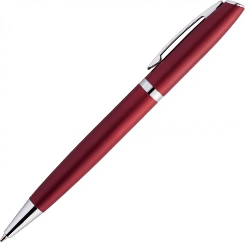 Ручка металлическая шариковая Vivapens VESTA, красная фото 2