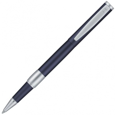 Ручка роллер Senator Image Chrome, синяя с серебристым фото 1