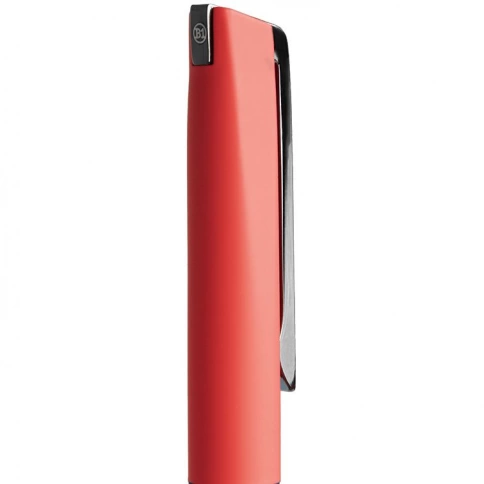 Ручка металлическая шариковая B1 Francisca, красная с серебристым фото 2
