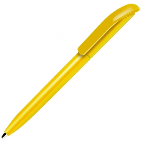 Ручка пластиковая шариковая SOLKE Vivaldi Color, жёлтая фото 1