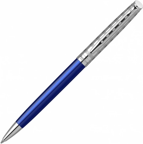 Ручка шариковая Waterman Hemisphere Deluxe (2117788) Marine Blue M синие чернила подар.кор. фото 1