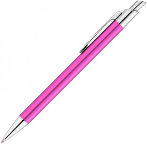 Ручка металлическая шариковая Vivapens Tikko New, розовая фото 2