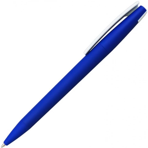 Ручка пластиковая шариковая Z-PEN, DZEN, софт тач, синяя фото 1