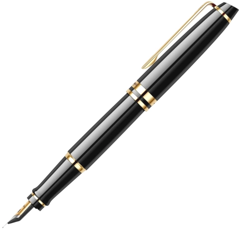 Перьевая ручка Waterman Expert 3 (S0951640) Black Laque GT; F сталь;  подарочная коробка фото 10