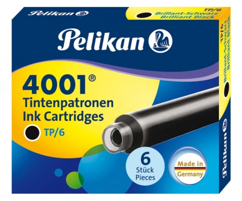 Картридж Pelikan INK 4001 TP/6 (PL301218) Brilliant Black чернила (6шт) фото 1