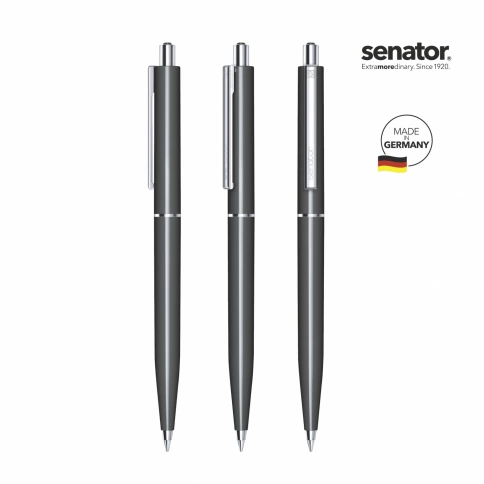 Шариковая ручка Senator Point Polished, тёмно-серая 445C фото 2
