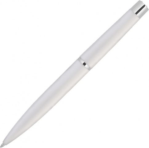 Ручка металлическая шариковая Vivapens GROM SOFT, белая фото 3