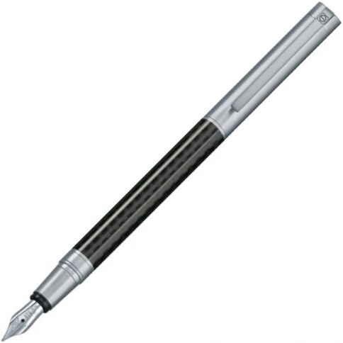 Перьевая ручка Senator Carbon Line, серебристая фото 1