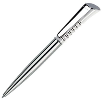 Шариковая ручка Dreampen Infinity Metal Clip, металлик с белым фото 1