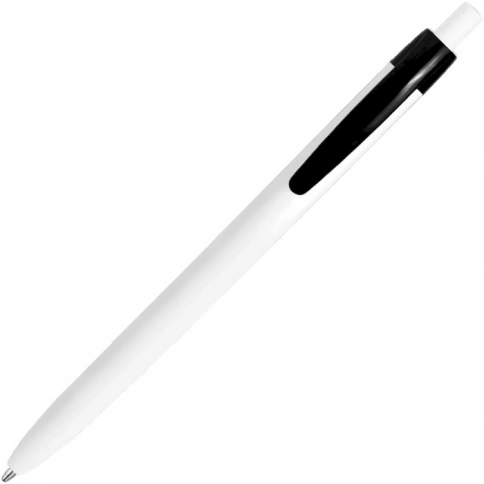 Шариковая ручка Vivapens Darom, белая с чёрным фото 2